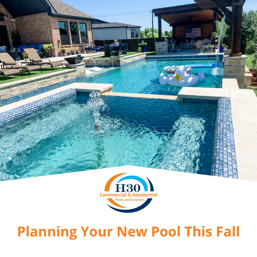 Planning Your New Pool This Fall